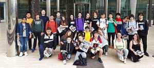 Estudiantes del instituto Sa Blanca Dona visitan Es Diari