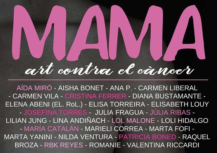 Exposición colectiva Mama Art contra el cáncer