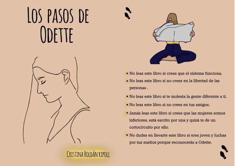 Los pasos de Odette, de Cristina Roldán (nueva fecha, viernes 11)