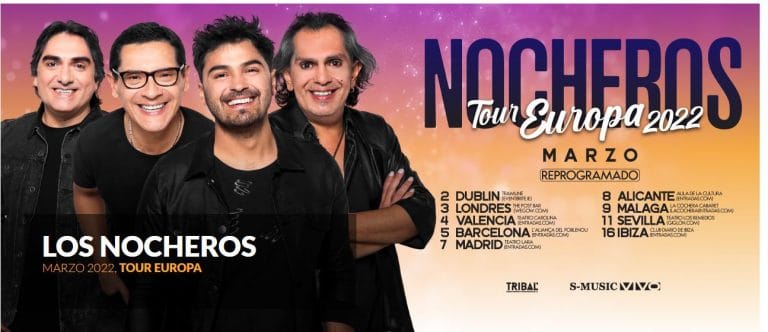 Los Nocheros actúan en Ibiza el 16 de marzo